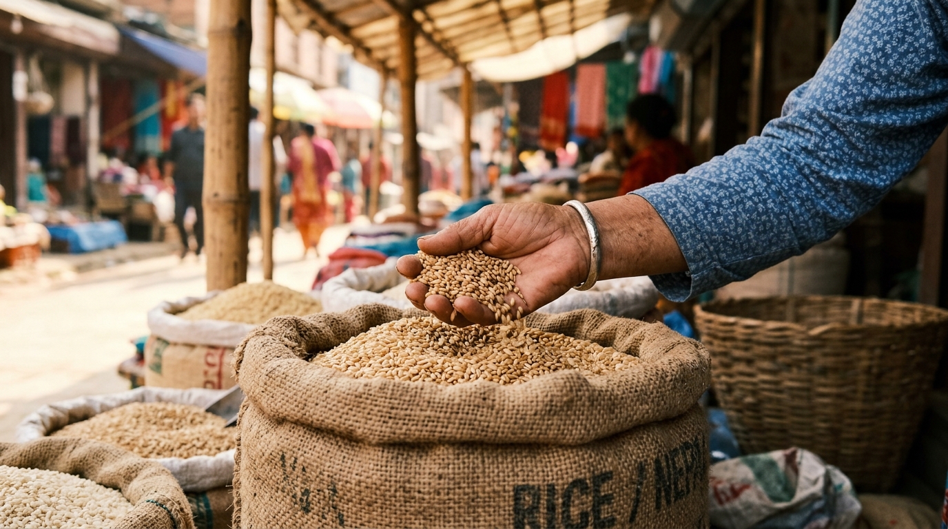 Hạt gạo trắng ngần